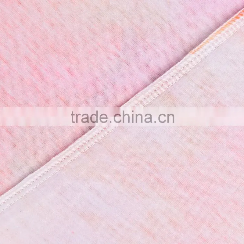 High Quality Custom 3D Printing Flower Power Softextile Tshirt Wholesale