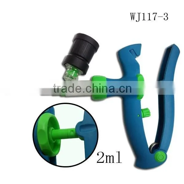 WJ117-3 2ml &5ml plastic dental syringe