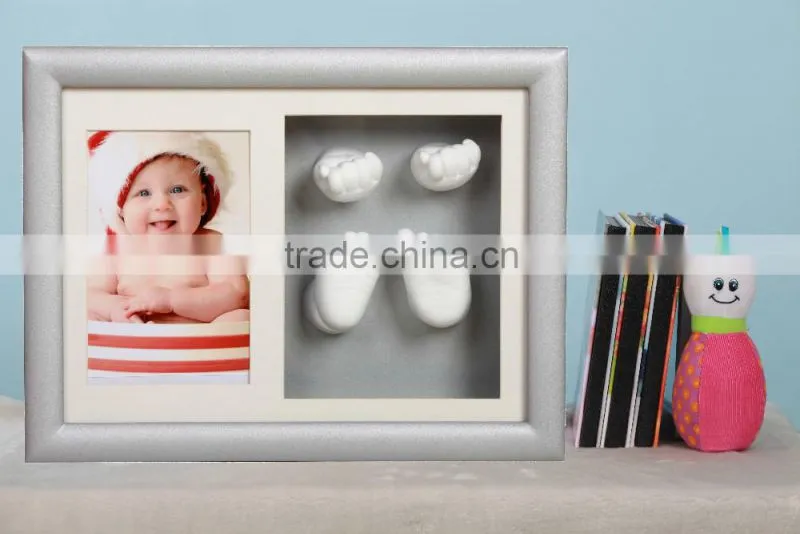 Wholesale personalised baby gifts baby foot casting kit