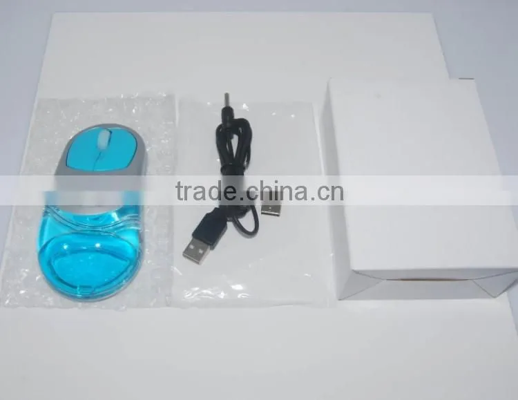 Computer Gift Liquid Rechargeable Mouse Wireless with Customized Floater
