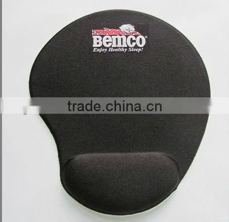 silicon gel mouse pad with wrist rest