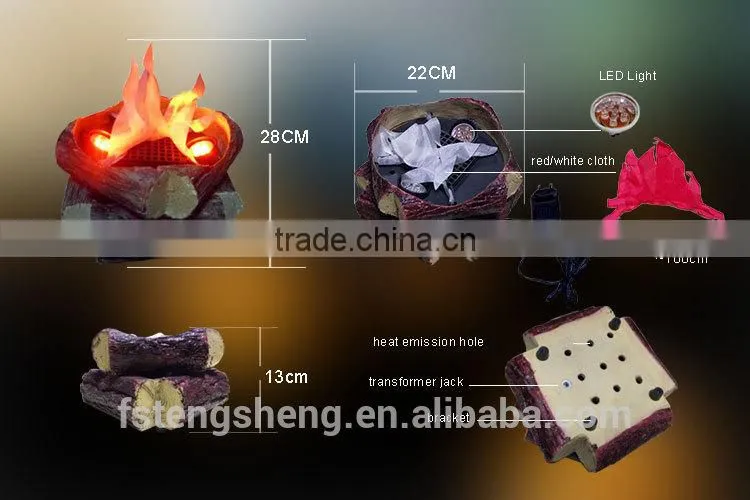 Novelty stage lighting led flame lighting effect, blazing fire flame lighting