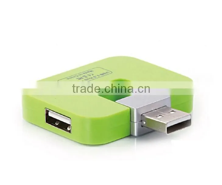 Wholesale mini 4 port 2.0 hub computer mouse usb hub