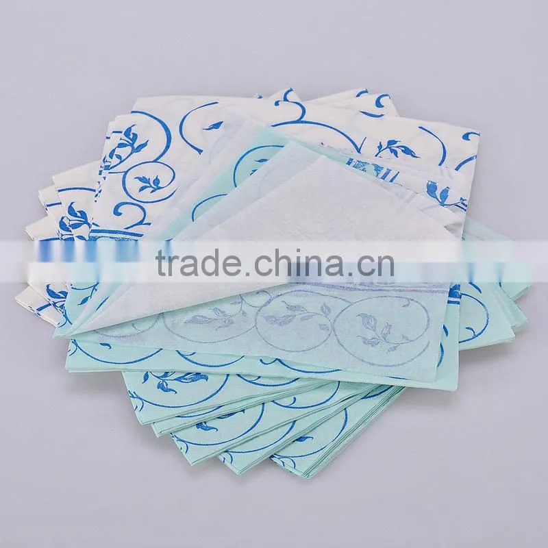 Party printed facial tissue