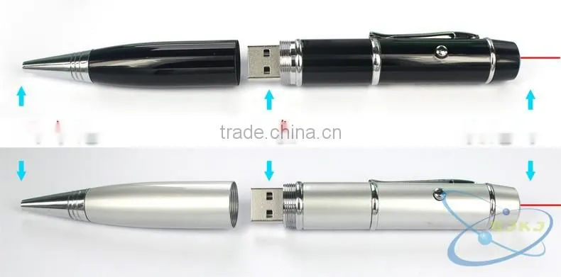4GB USB pen drive , Laser pen with USB
