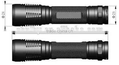 Waterproof Zoomable LED Torch