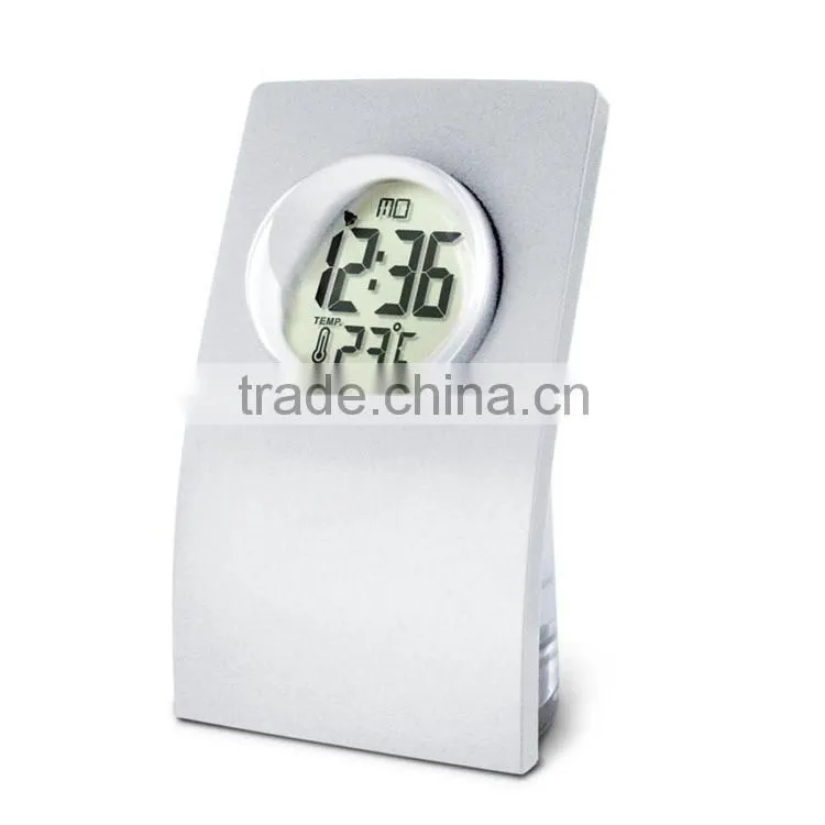 2015 New Product No Battery Fancy Digital Alarm Clock,Eco-friendly Cow Water Power Clock