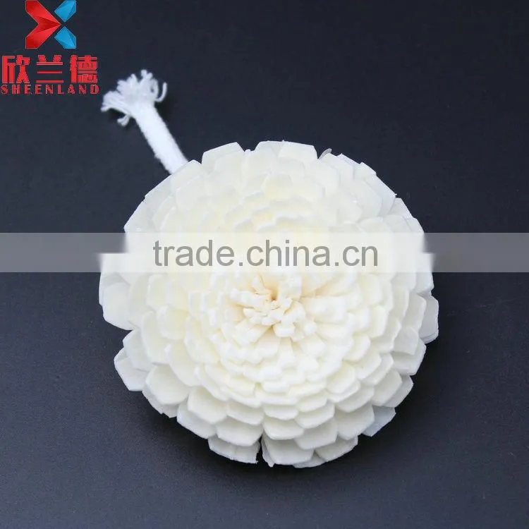 Home decor flower diffuser white sola flowers wholesale