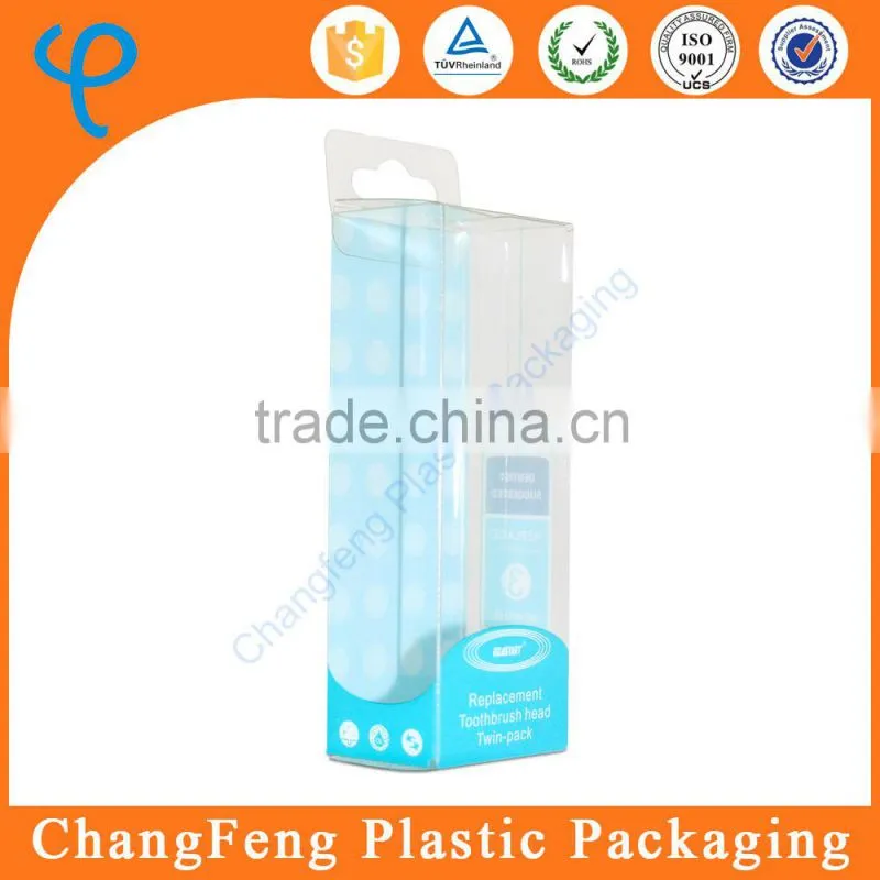 Clear Plastic Packaging Box for Facial Brush