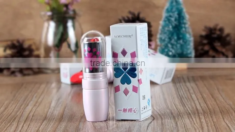 Wholesale MAYCHEER High Quality Cosmetics B Makeup 12 Colors Vampures kiss Lipstick Matte