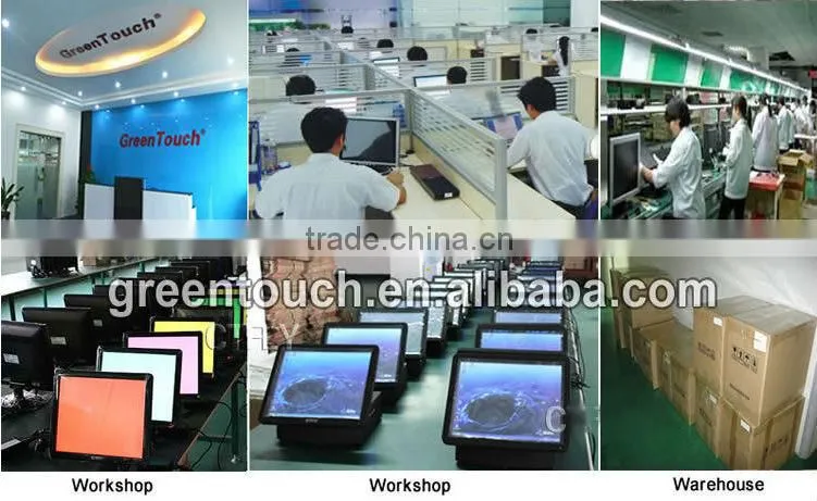 22Inch All In One Industrial Open Frame Wireless IR Multi LCD Touch Monitor