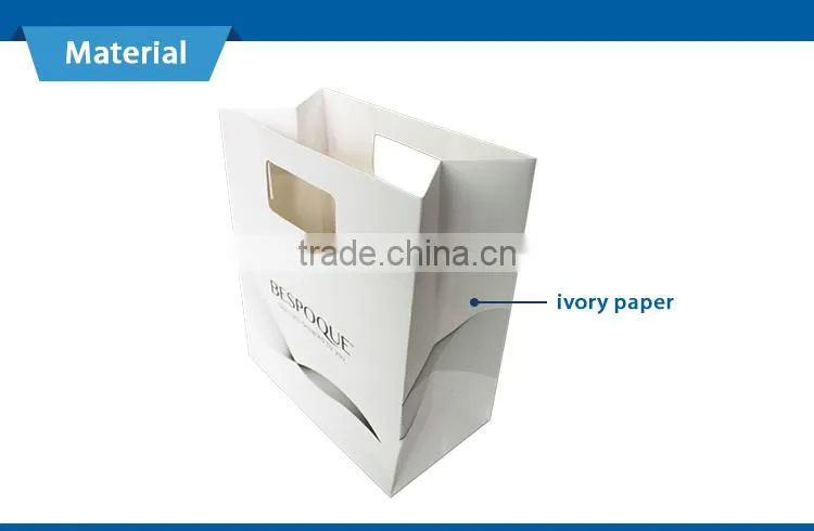 Custom made shopping bags die cut bag bag printing