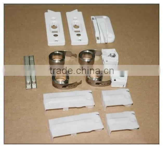 Plastic American lifting window material and Horizontal opening pattern pvc double window