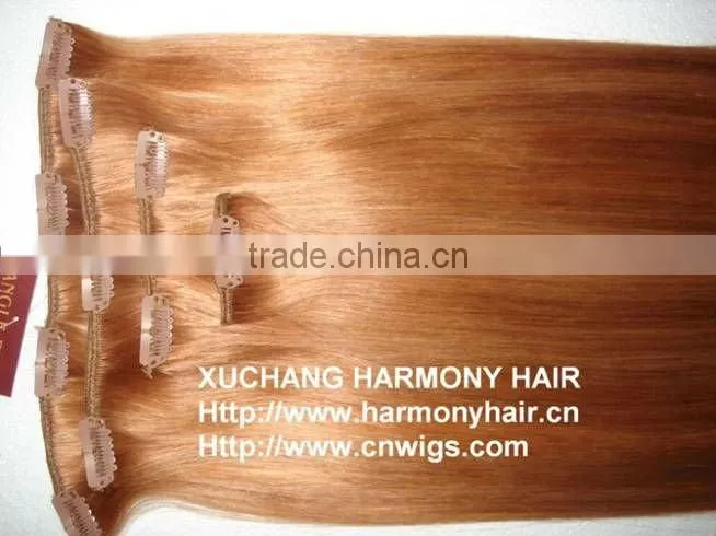 Wholesales clip human hair extensions