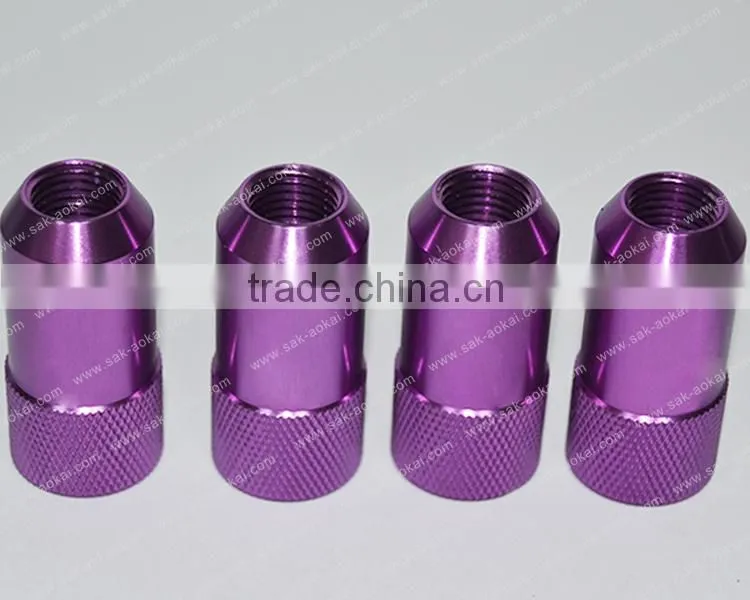 Anti-theft Screw Aluminum Racing Wheel Nuts