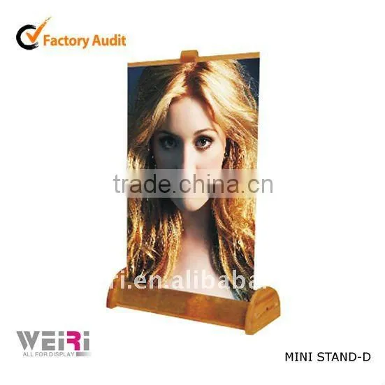 21x30cm Bamboo Mini Poster And Pull Up Banner