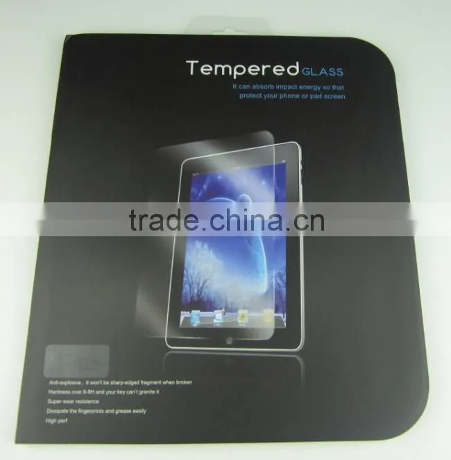 Ultra thin tempered glass screen protector for ipad 3