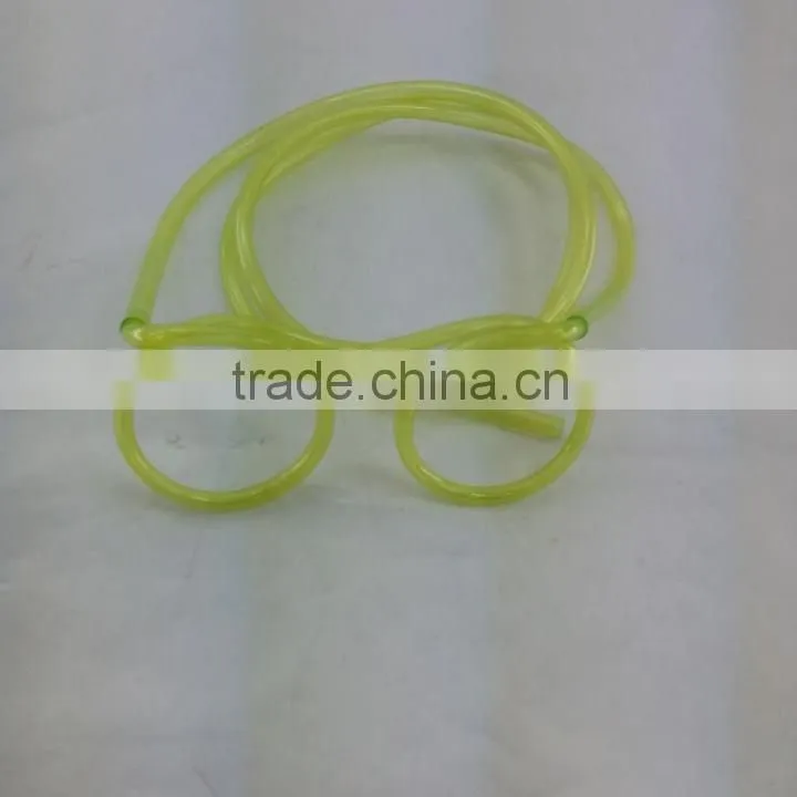 Hot sale Colored Plastic Decoration Glasses Long Straws For Drinking