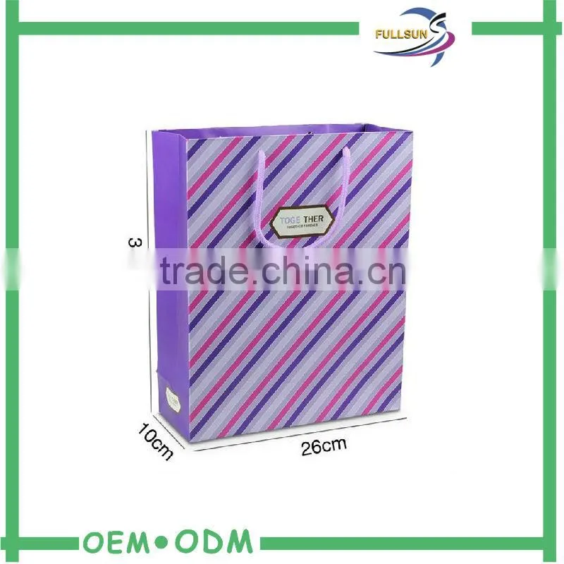 Dongguan Factory Clothing Shopping Bags for Clothing (FS021501)