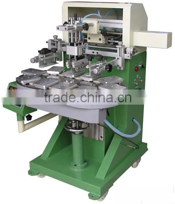 Hot sale Plane Screen Printer Machine for plastic products/cup screen printing machine LC-S-300/10