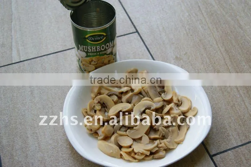 Canned Mushroom Pieces and Stems