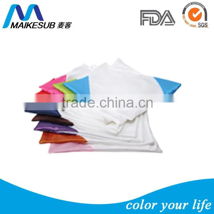 Square shape sublimation pillow case for hot selling