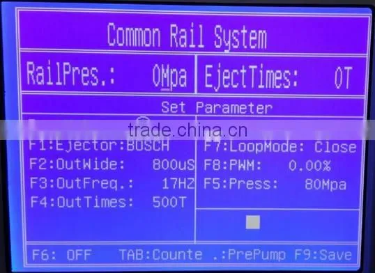 CRS300 common rail system tester/common rail pump tester/common rail injector tester
