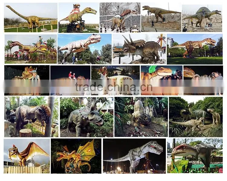 OAV3132 Artificial Cartoon Dinosaur Robot For Theme Park