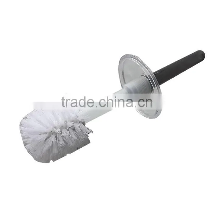 cheap plastic material toilet brush with holder