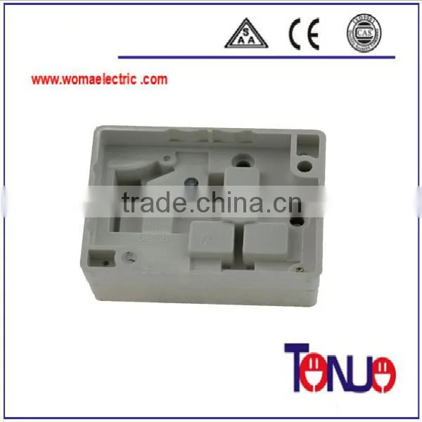 1way extension socket with control button