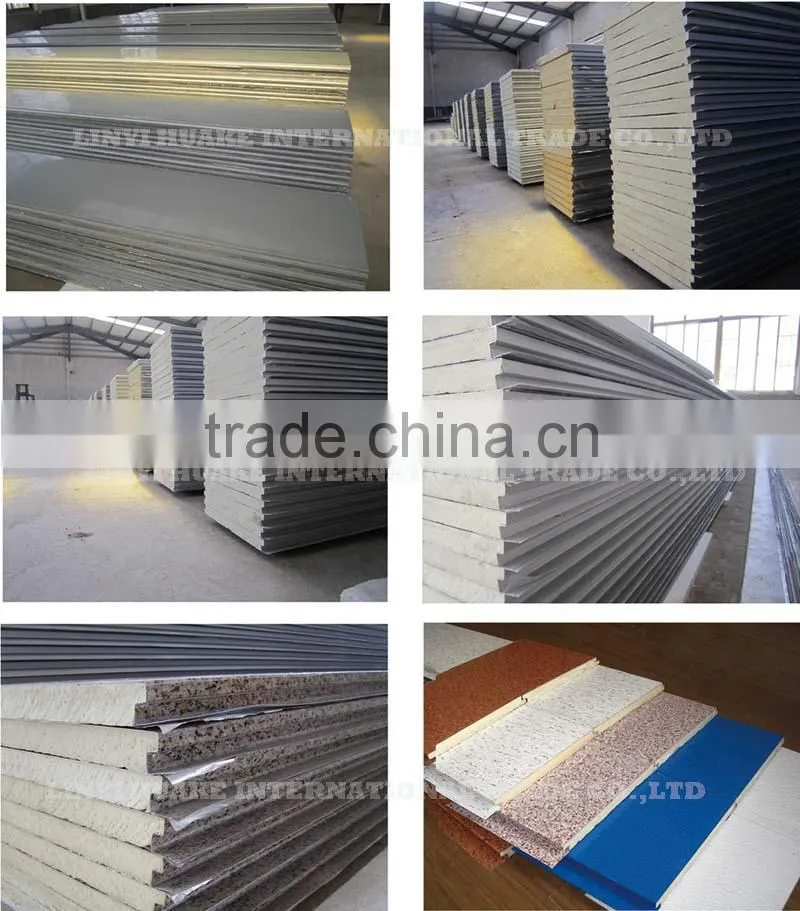Polyurethane sandwich panel for cold room