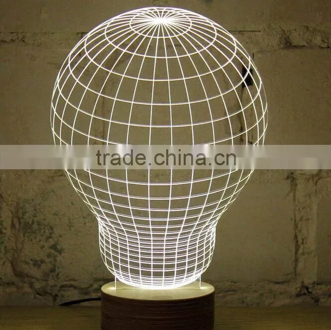 Hot Sale Custom Mini Night Light, 3D Led Table Light