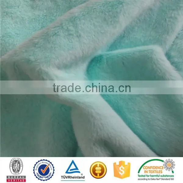 wholesale plain super soft fabric for baby blanket