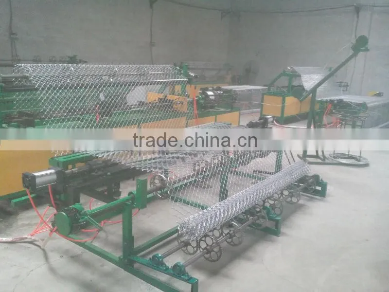 chai link automatic diamond mesh machine
