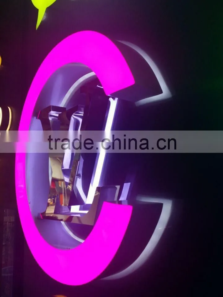 led raised letter sign, lighted letters and numbers