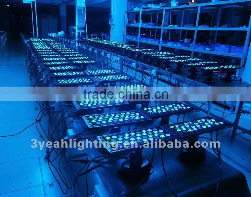 IP65 1 watt 36pcs light 3 in 1 rgb led wall washer