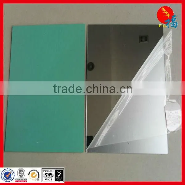 PVC,PS,PC, plastic mirror sheet for decration