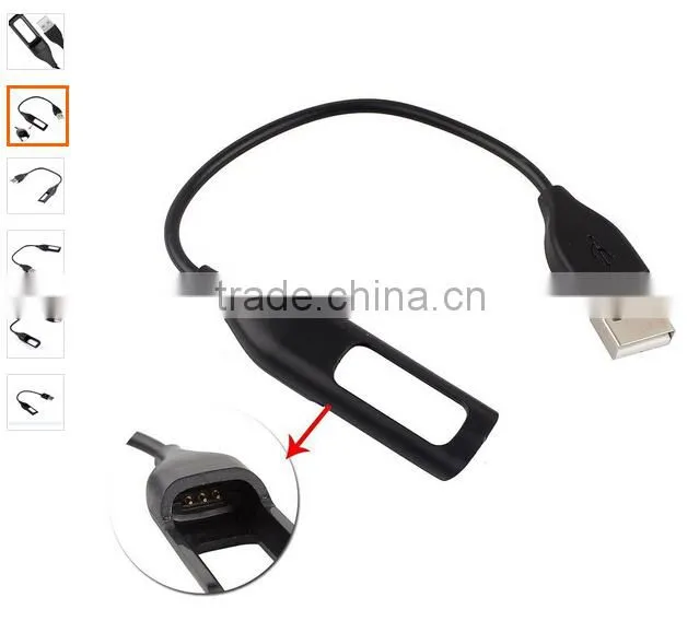 CE ROHS approved USB 2.0 Charging Cable replacement USB cable for Fitbit Flex Wristband Bracelet
