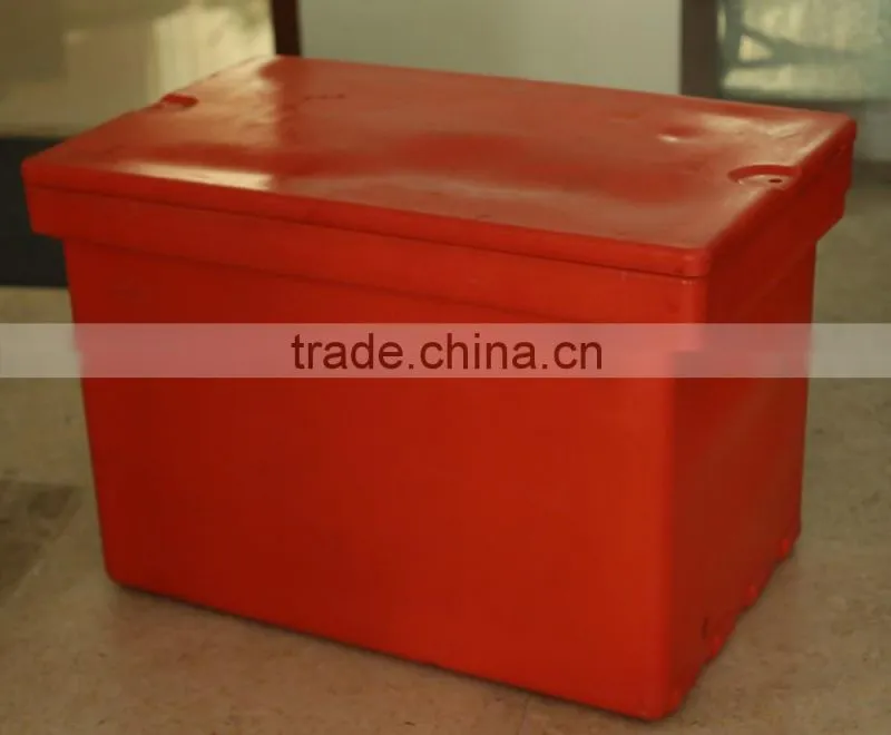 plastic rotomolded cooler box for fresh fish
