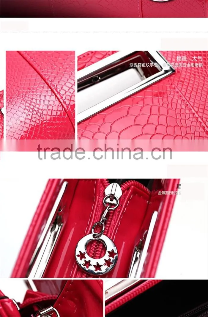 Brand women evening bag lady tote alligator Leather party shoulder bag