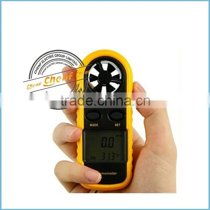 CE Approval Digital Anemometer with Temperature and Humidity Pocket Size CF816