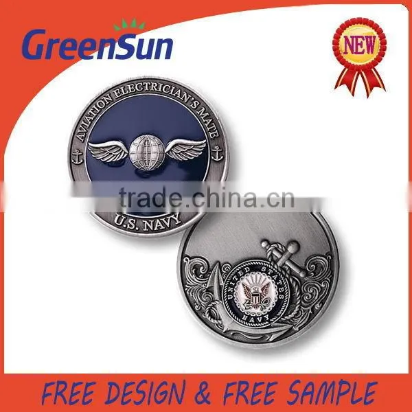 Popular factory price hot sale promotion silver 1oz maple leaf coin