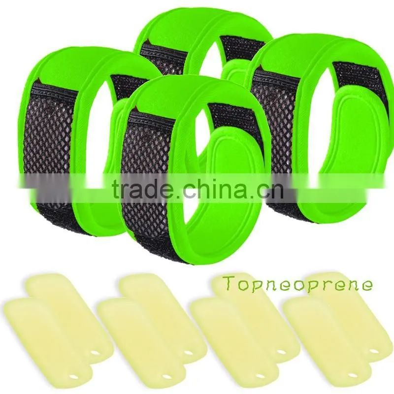 Neoprene mosquito repellent bracelet