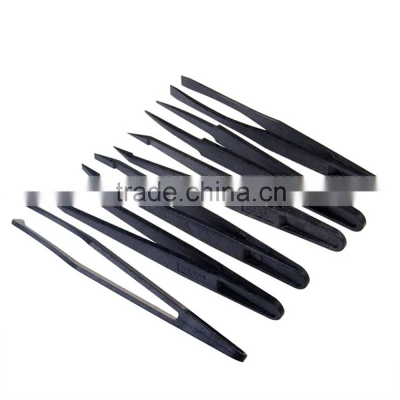 SA Series High Quality Stainless Steel New Fine Point Tweezers Set Needle Nose Tweezers