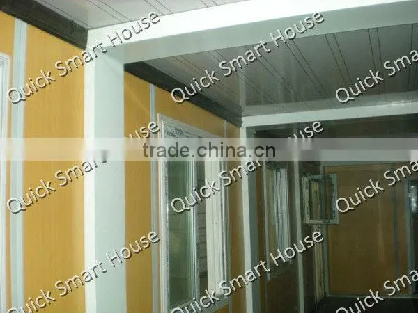 Nice Design for Portable Container House----5 container houses connected together! (73m2)