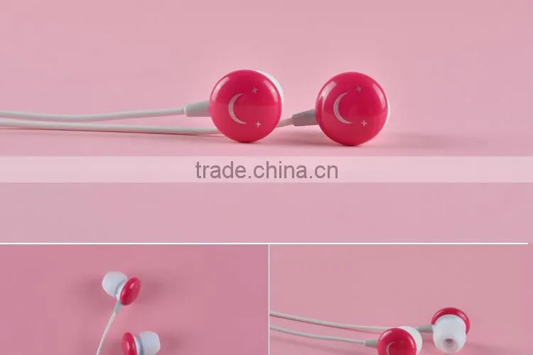 ULDUM two way radio earbud with mic smile in-ear earphone