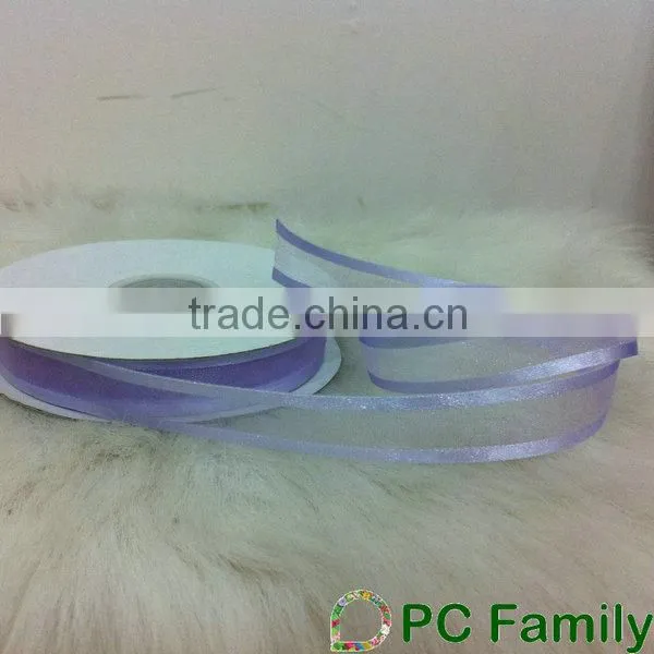 Lavender Satin Edge Nylon Organza Ribbon