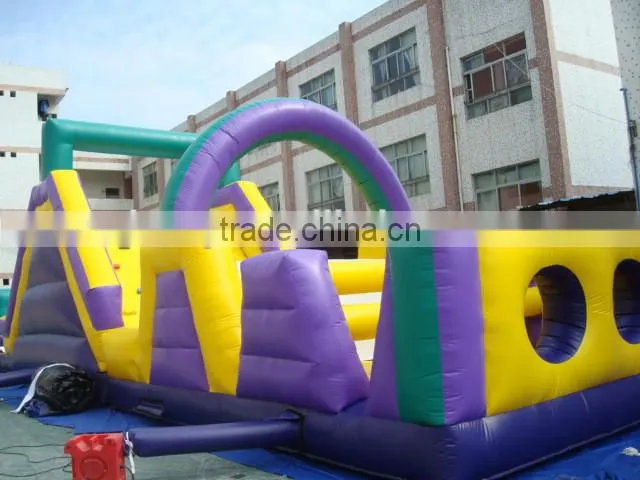 China manufacturer kids waterproof outdoor obstacle course equipment