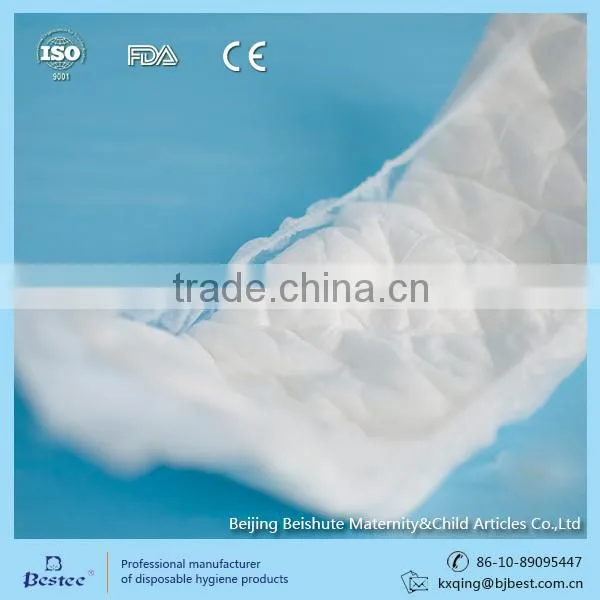 Light incontinence pad for old
