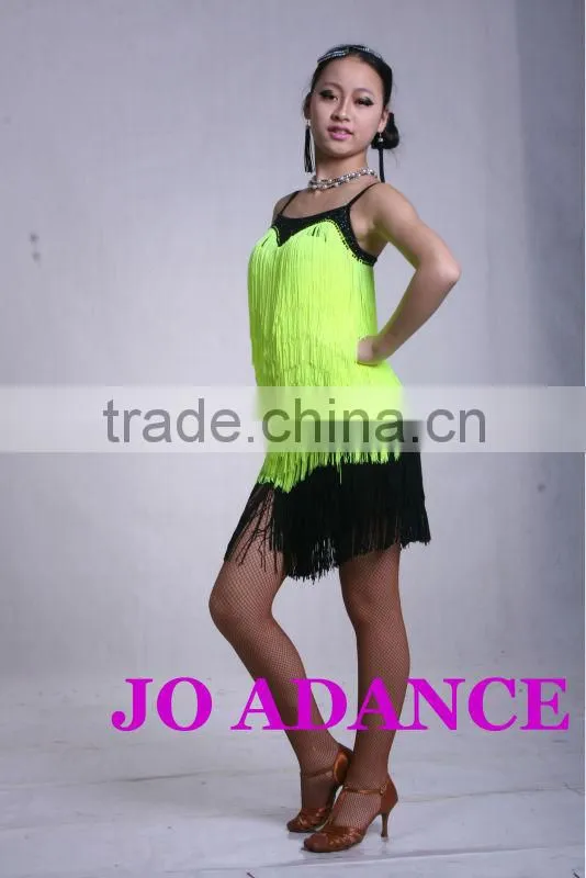 Latin dance dress dance competition dress Latin dance skirt Tights